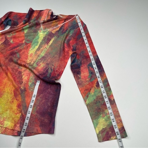 Soft Surroundings Sweater Tunic Top Thin Knit Art to Wear Office Career Resort - Picture 11 of 13